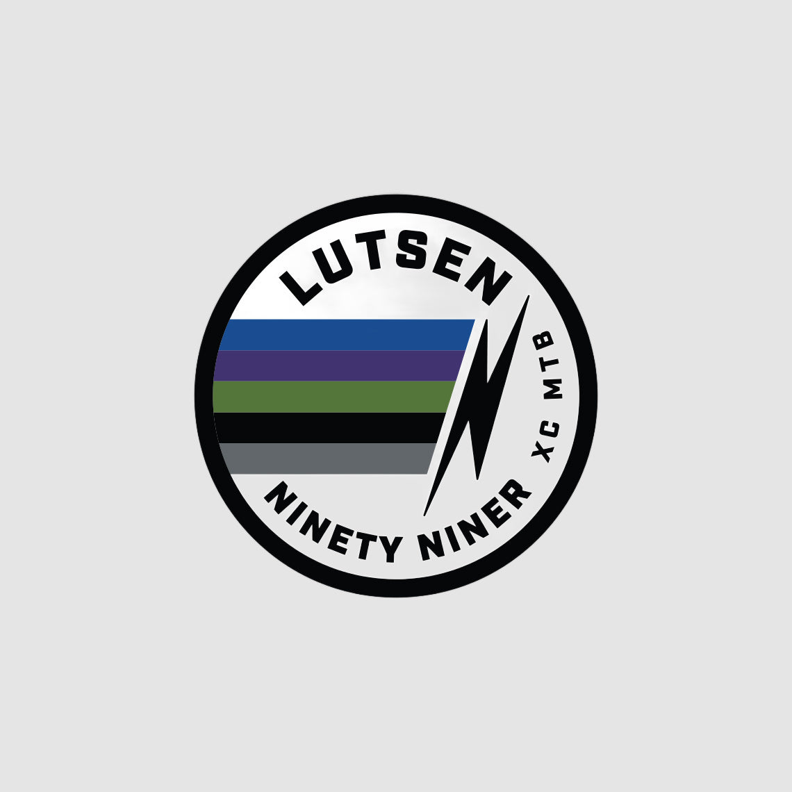 Lutsen Sticker (Round)