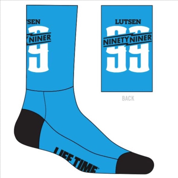 Lutsen 99er BLUE Wool Sock