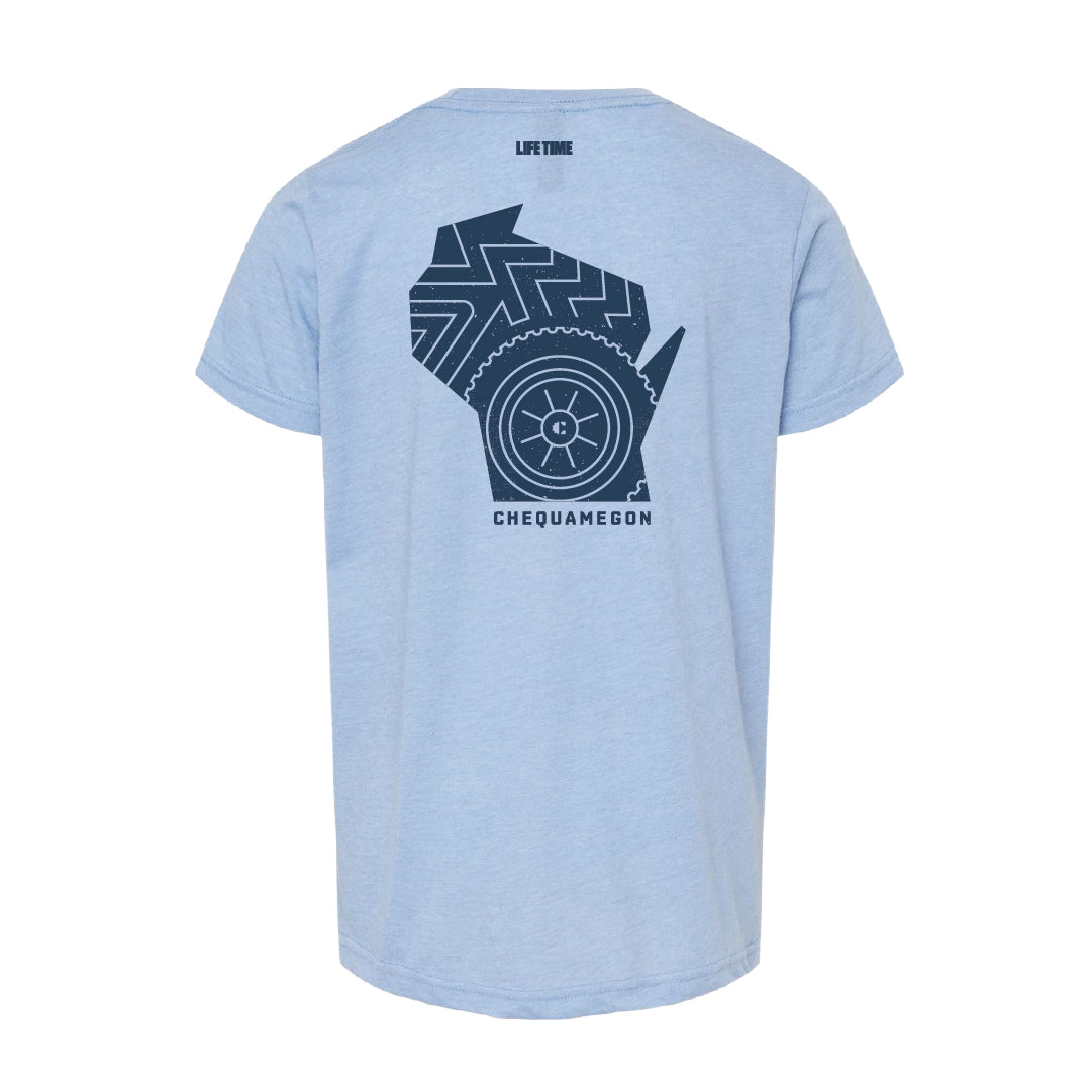 Cheq Unisex Light Blue Shirt