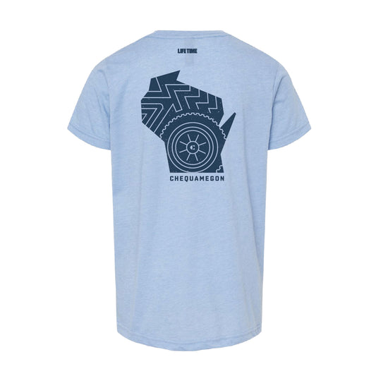 Cheq Unisex Light Blue Shirt