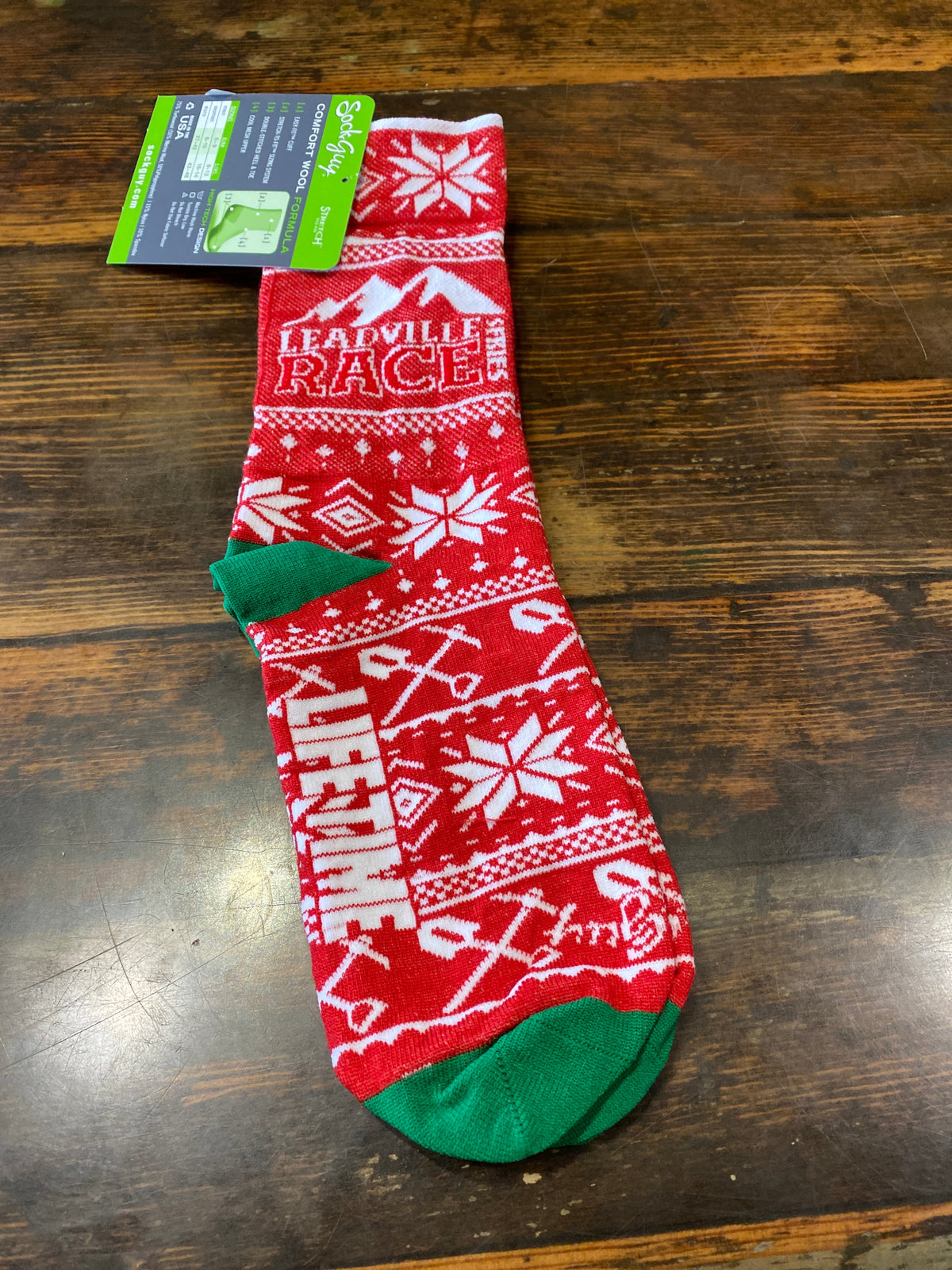 LRS Holiday Sock - 6" Wool